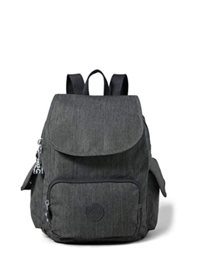 (TG. Taglia unica) Kipling City Pack S, Backpacks Donna, Black Peppery, 19x27x33