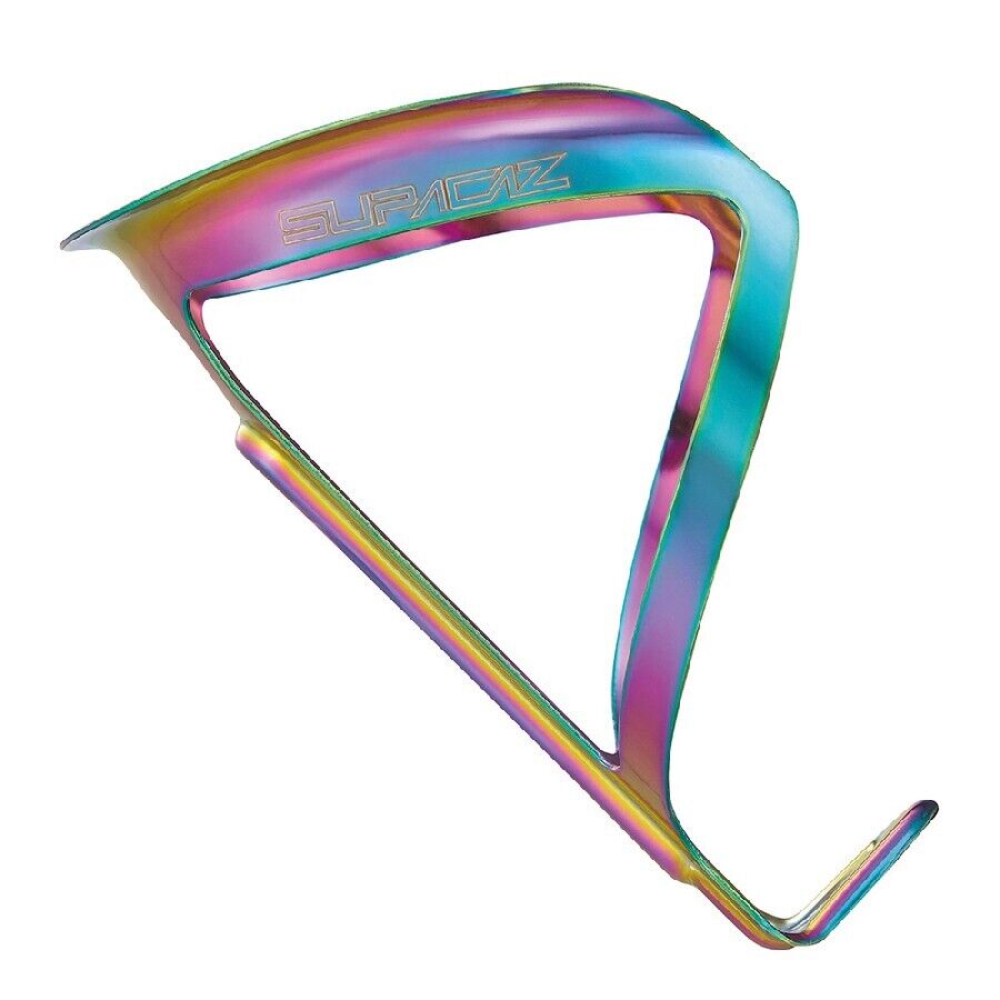 portaborraccia fly cage in alluminio oil slick Supacaz bicicletta