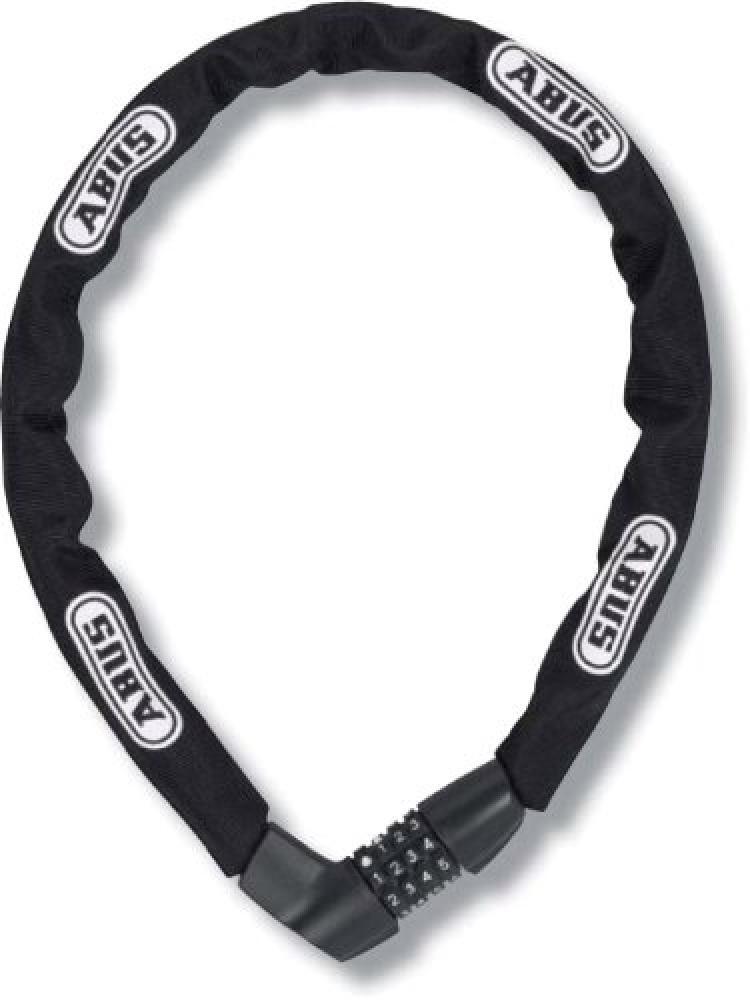 (TG. 110 cm) Abus Tresor 1385 Catena antifurto per bici 110 cm, Nero, 110 cm - N