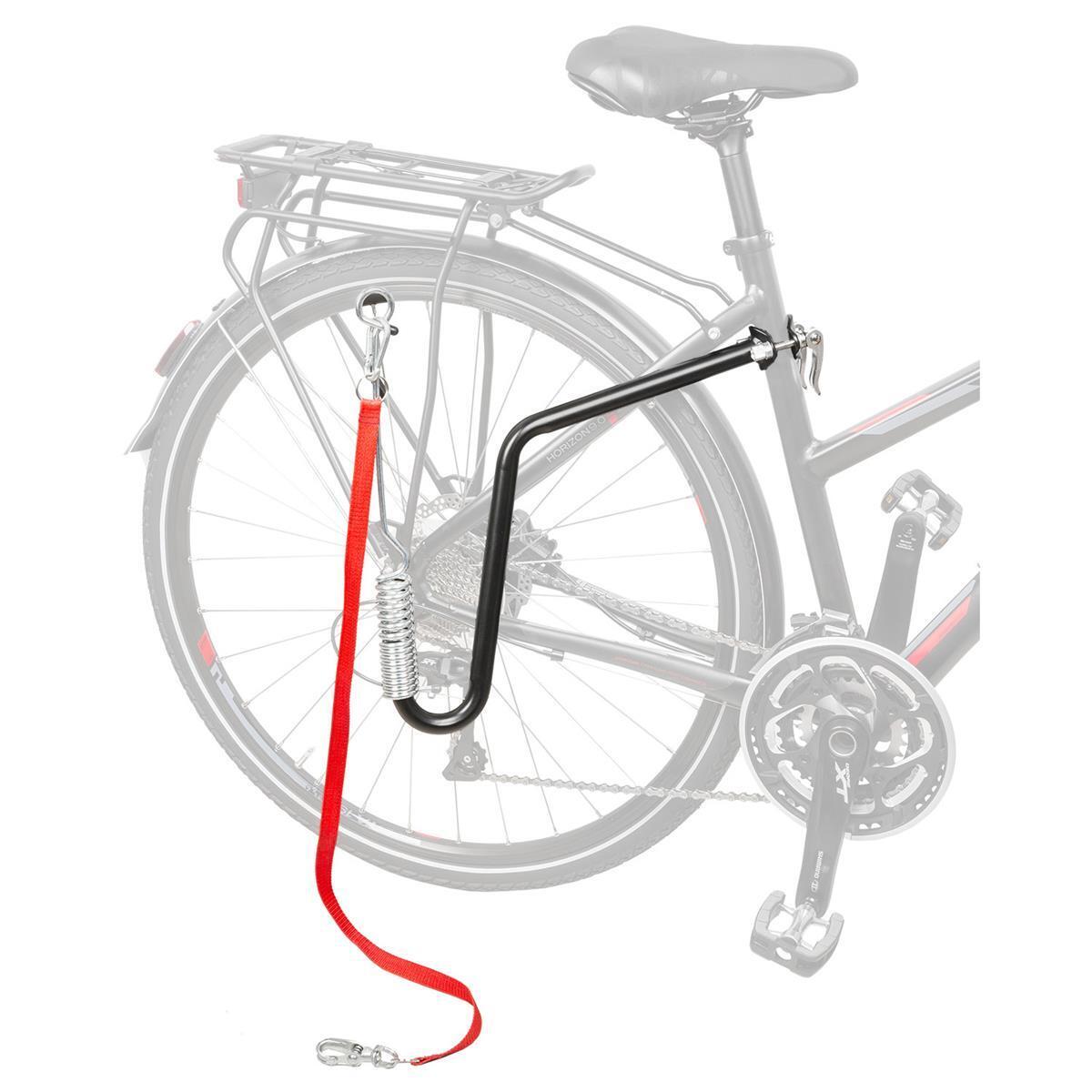 supporto guinzaglio cane universale al reggisella dog walk M-Wave bambino bici