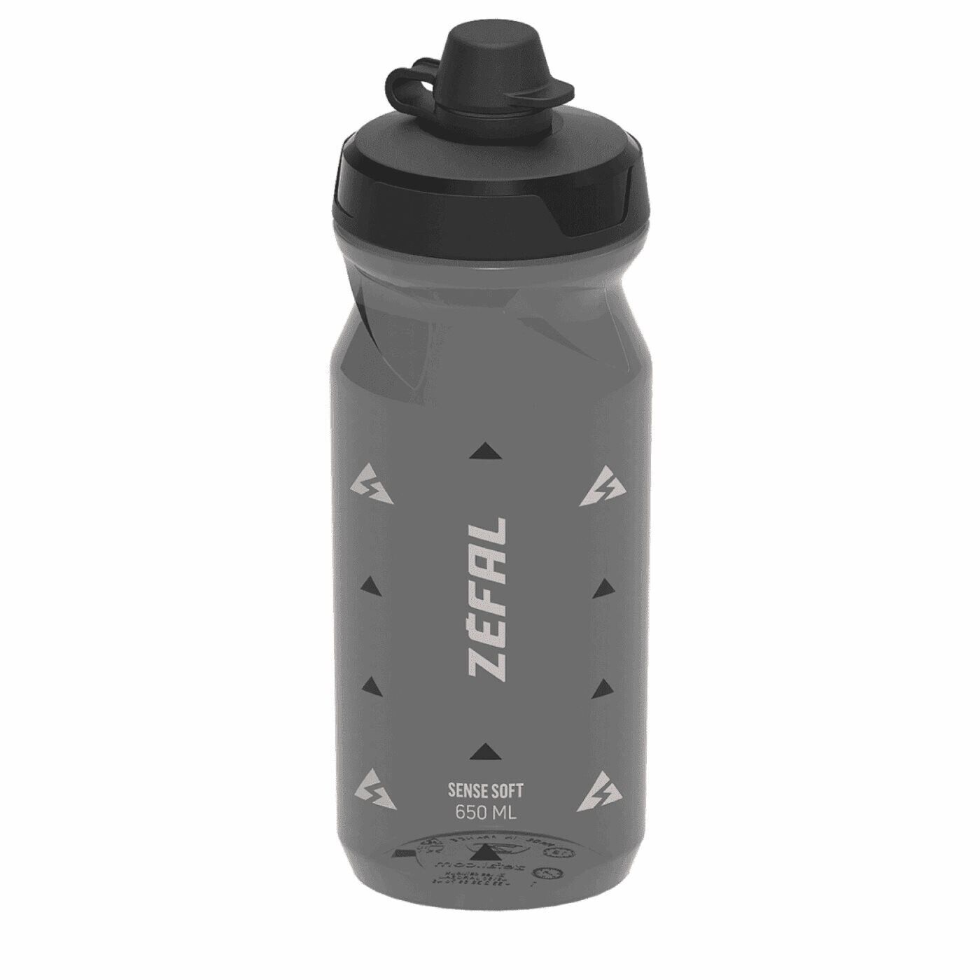 Borraccia sense soft 650ml no-mud nero fumo Zefal Bici