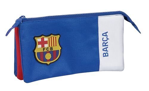 Safta F.C. BARCELONA 2nd Team – Triple Pencil Case, Children's Pencil Case, Idea