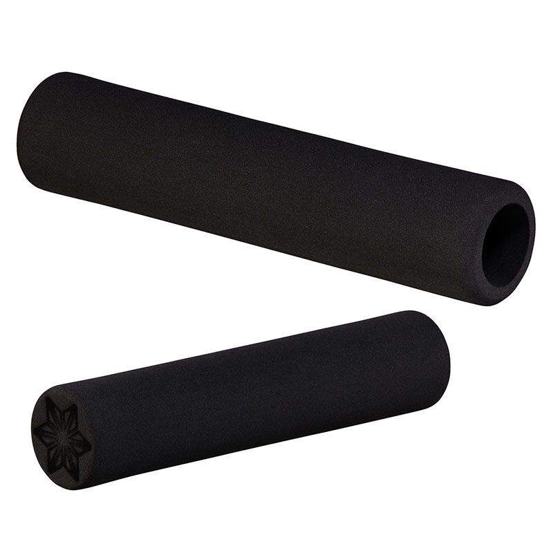 Supacaz Manopole Bicicletta SUPALITE Nere in Schiuma High Density 18g (Coppia)