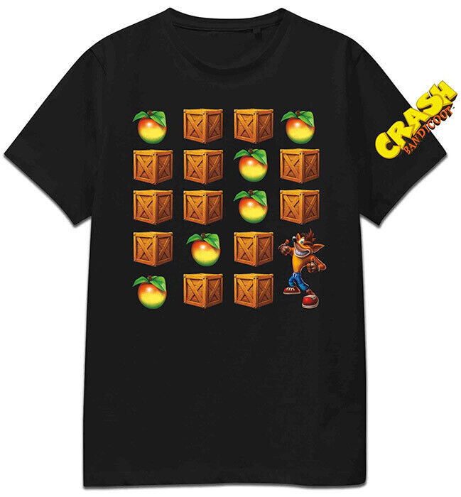 T-Shirt Crash Bandicoot Apple Crate Tee XL