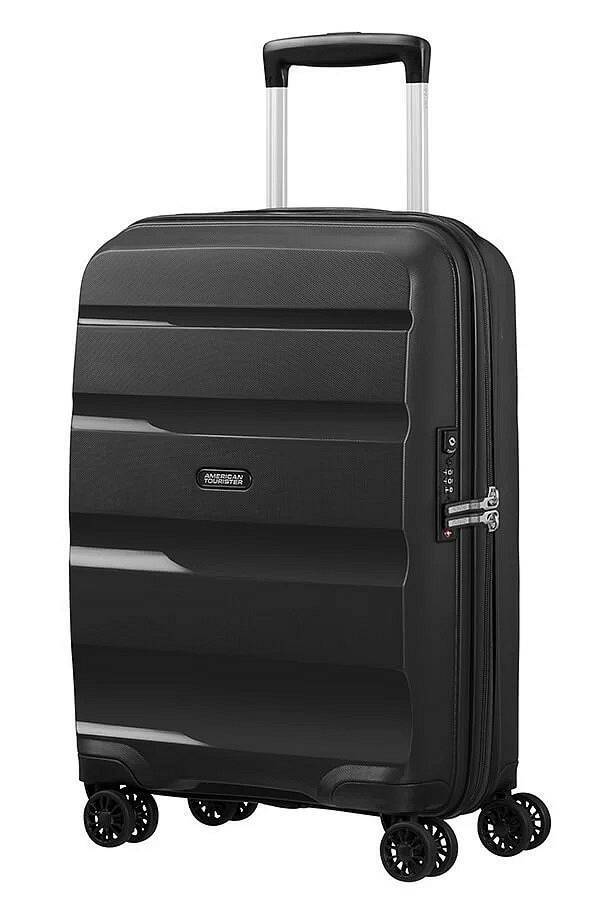 American Tourister Bon Air Dlx Spinner 55 Nero - Valigie Trolley Piccolo