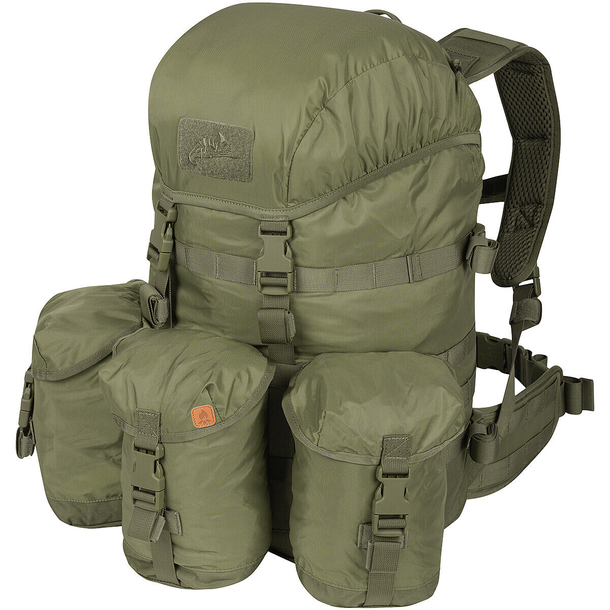Helikon Matilda Zaino MOLLE Bushcraft Outdoor Tattico Pesca Trekking Verde Oliva
