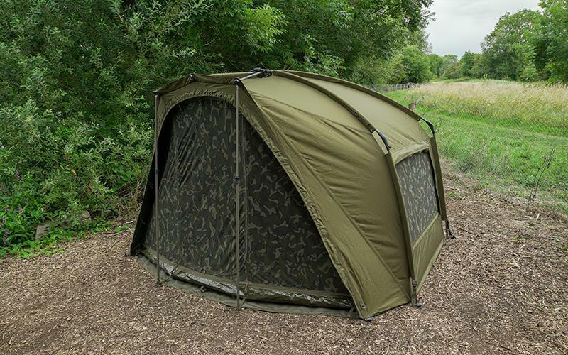 Fox Frontier Xd Mimetico Mozzy Rete / Carpa Pesca Bivacco Anteriore Pannello