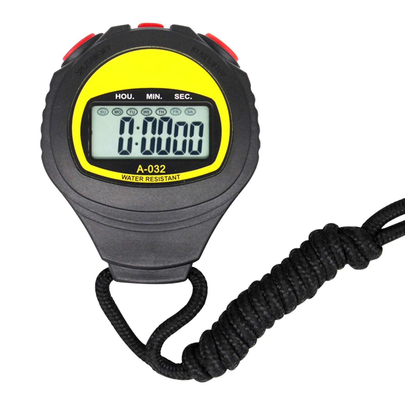 HERCHR Portatile Digitale Sportivo cronometro, Cronometro Elettronico (C7B)