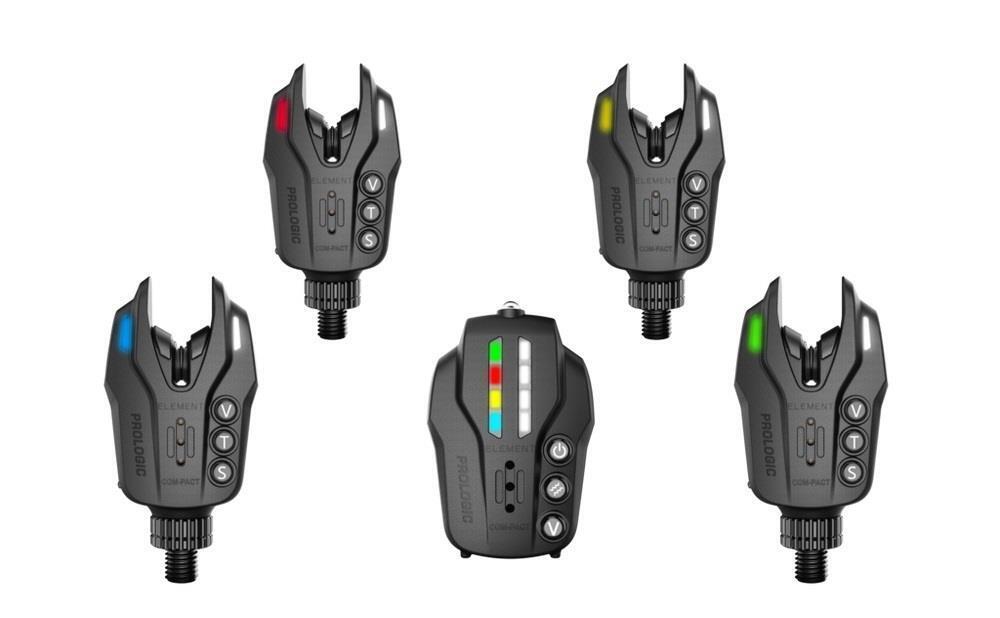 ProLogic Element Com-Pact Allarme Set 4+1 / Pesca Carpa / Bite Allarmi
