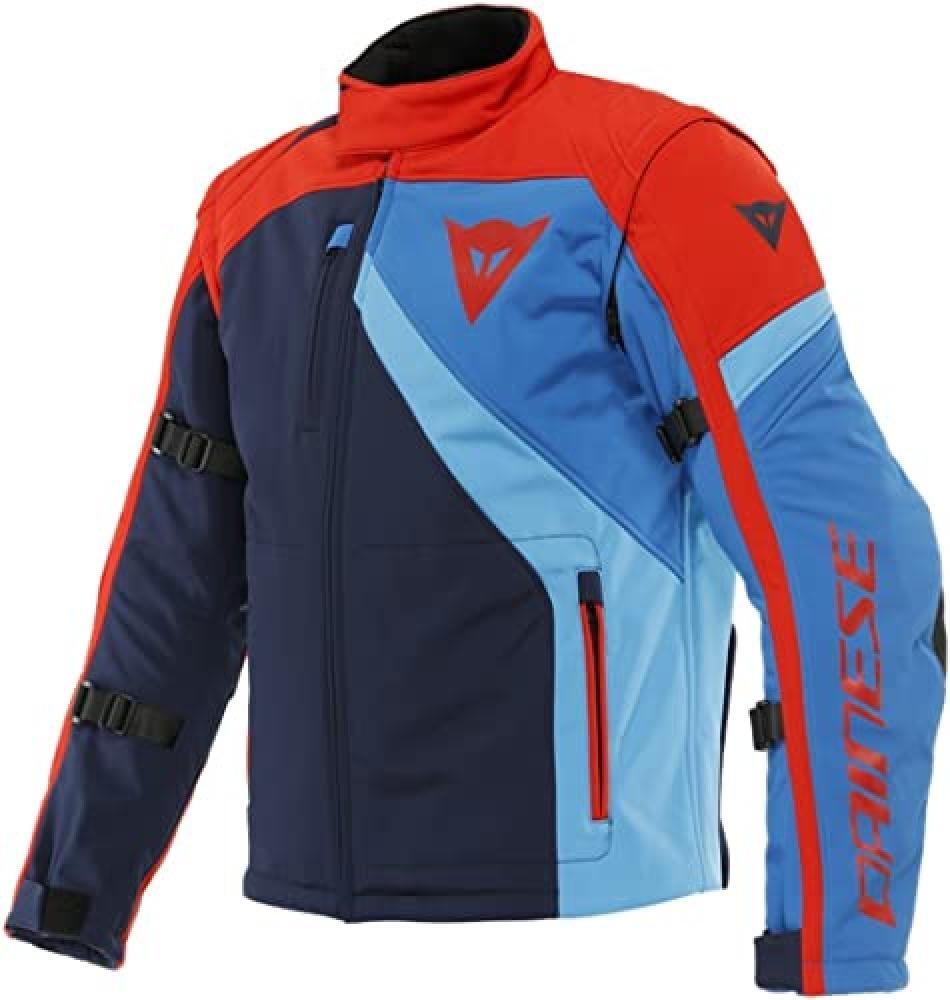 (TG. 50) DAINESE Ranch Tex Jacket, Giacca da Enduro in Tessuto, Uomo, Black-Iris