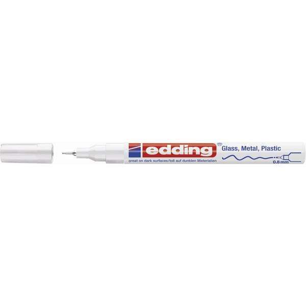 Edding marcatore a vernice 4-780-9-049 bianco 0.8 mm 1 pz