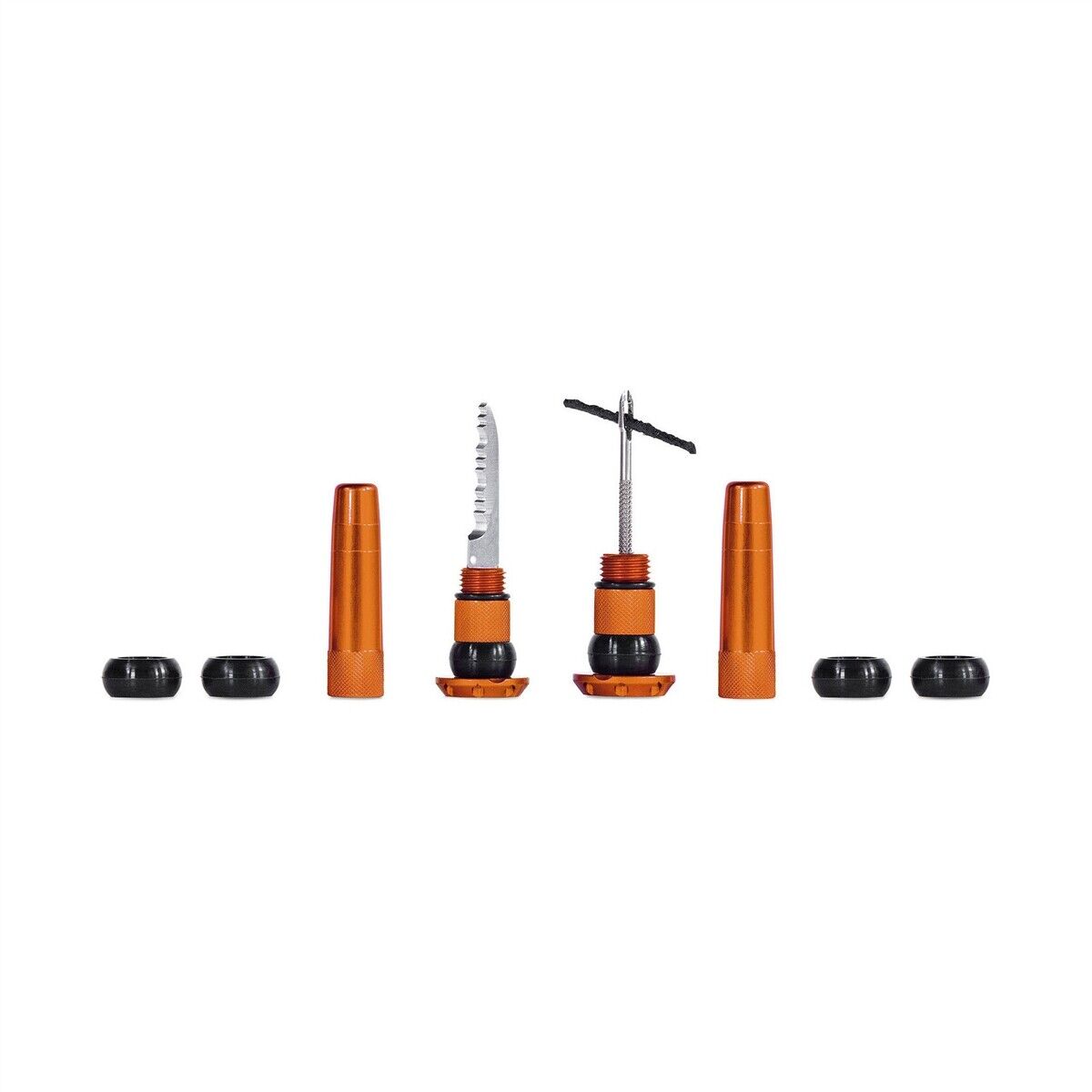 kit riparazione stealth tubeless puncture plugs arancione MUC-OFF kit foratura b