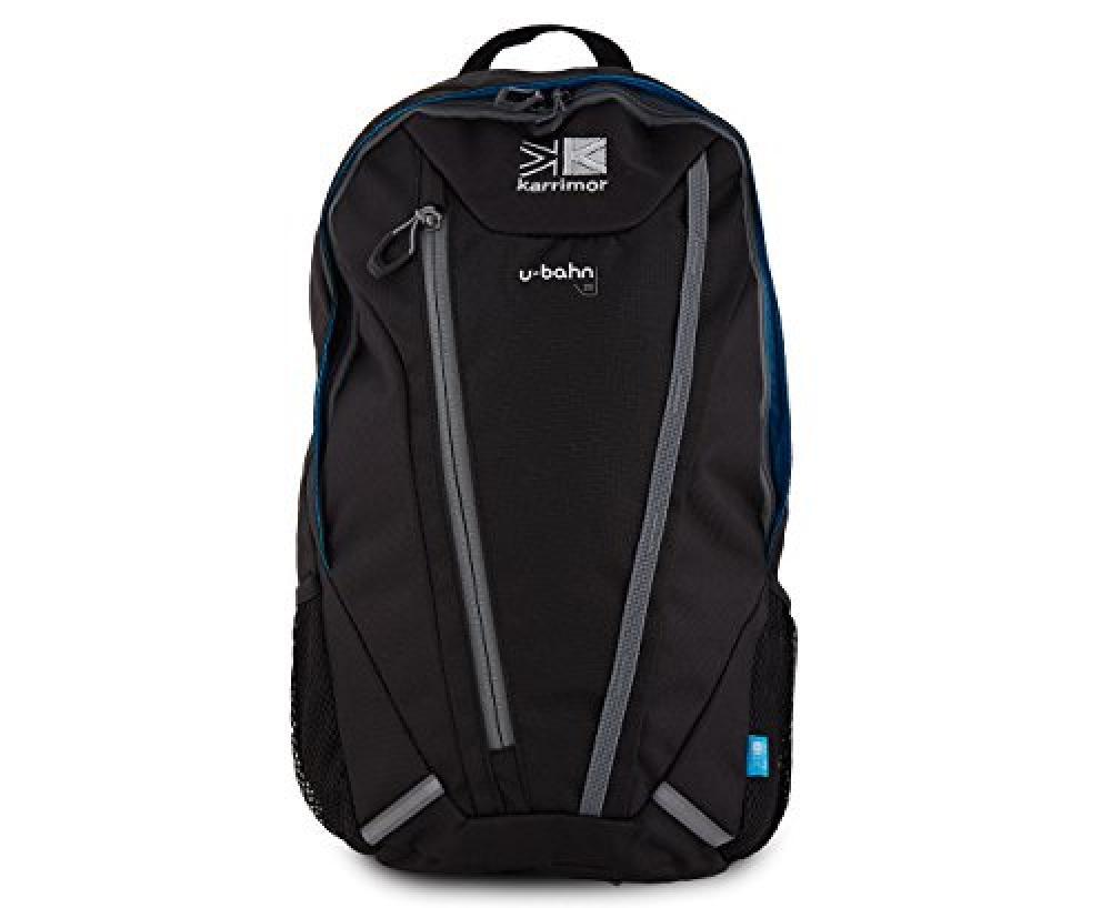 (TG. 20 litri) Karrimor U-Bahn, Zaino Unisex-Adulto, Nero, 20 Litri - NUOVO