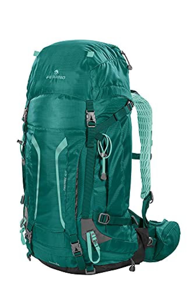(TG. 40) Ferrino Finisterre Lady Zaino 40 Litri, Verde - NUOVO