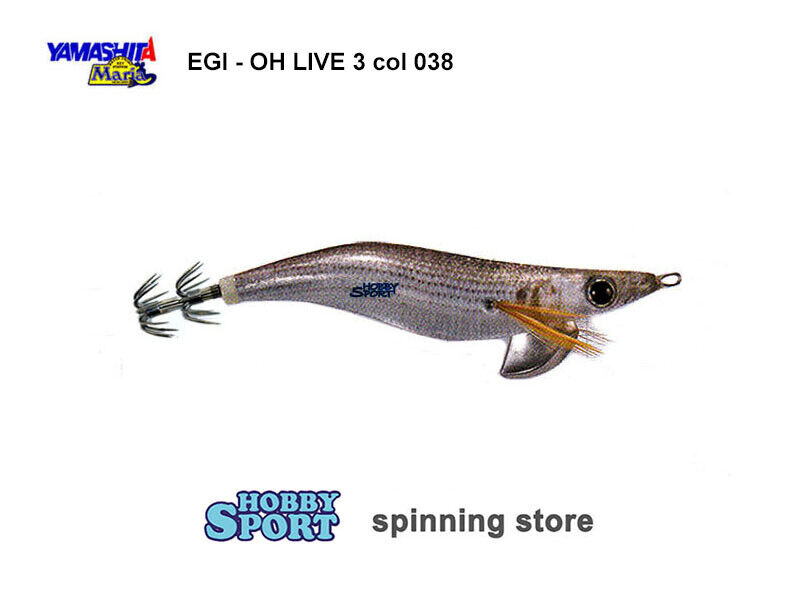 TOTANARA EGI OH LIVE YAMASHITA MIS 3 GR 15 COL 038 CEF  PESCA SEPPIA CALAMARO