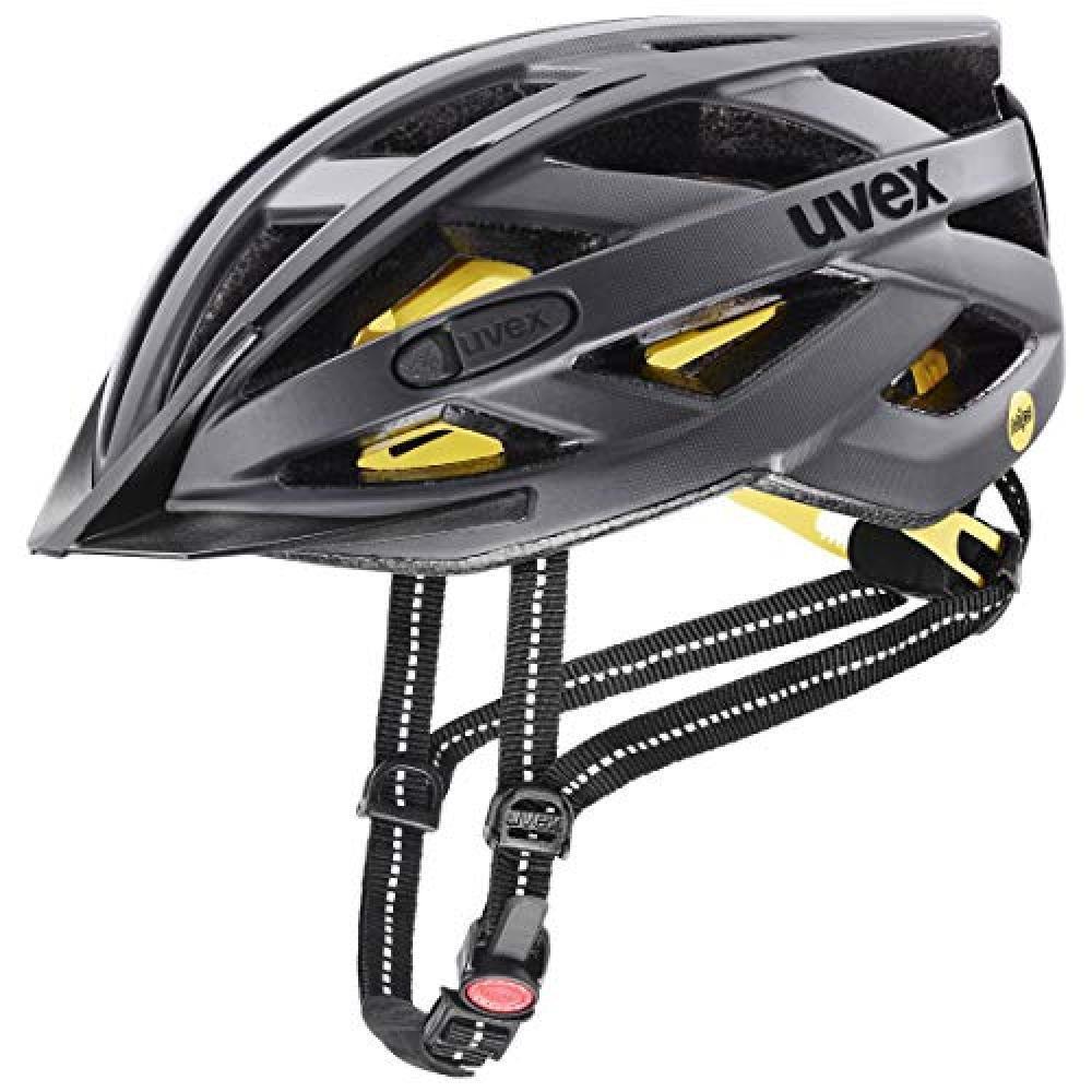 (TG. 52-57 cm) uvex City i-vo MIPS, Casco Bicicletta Unisex-Adult, Titan Mat, 52