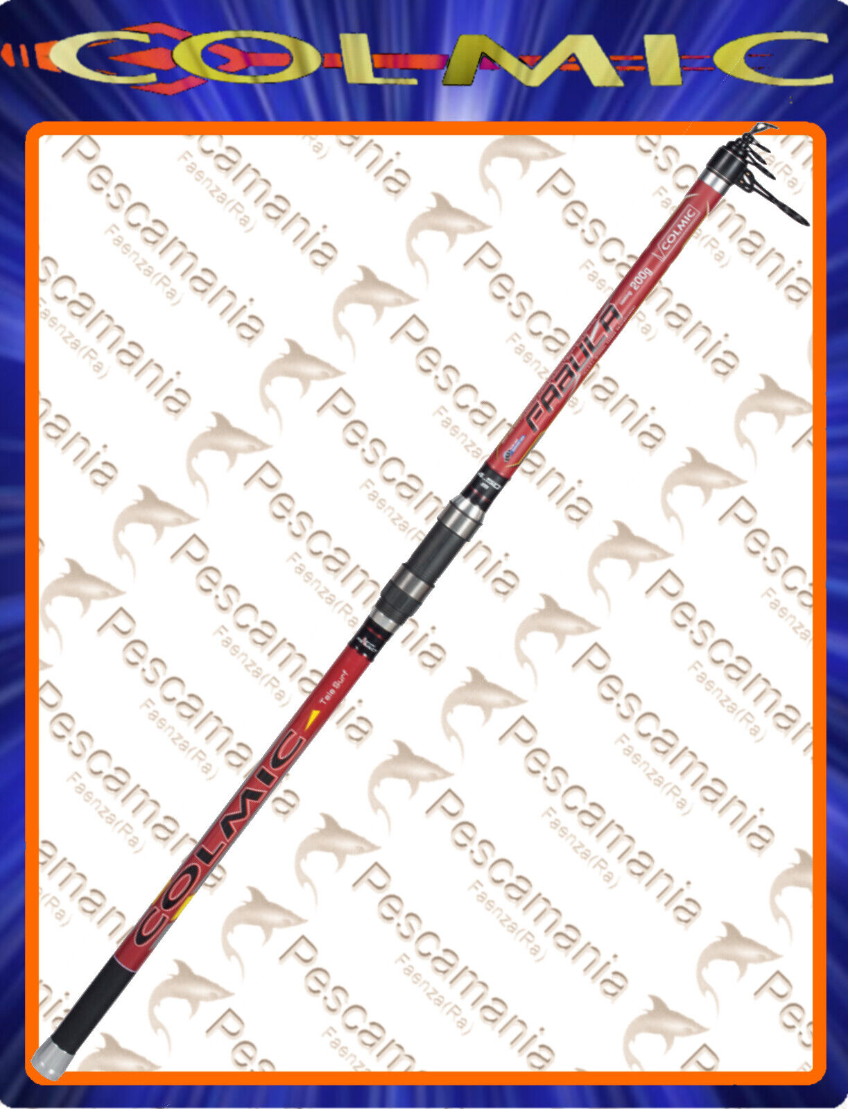 Canna colmic FABULA surf mt. 4,20 200 gr. surf casting