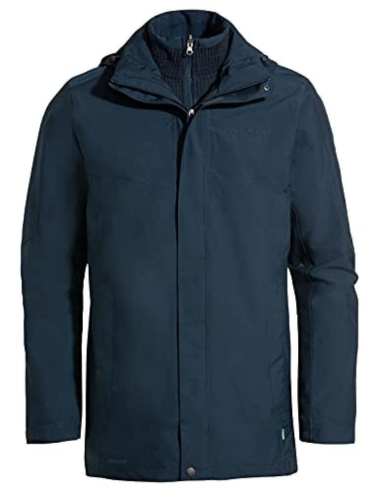 (TG. XXL) VAUDE Idris - Parka da uomo 3 in 1, giacca doppia - NUOVO
