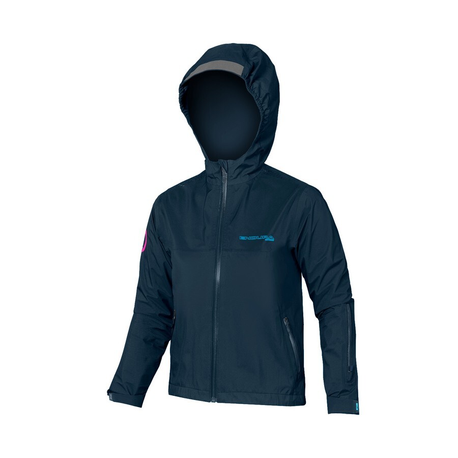 antipioggia/antivento mt500jr waterproof jacket bambino ink blue Endura Abbiglia