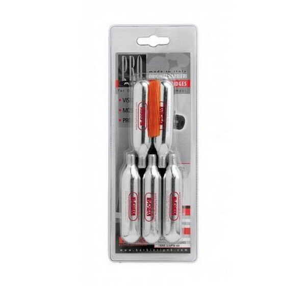 cartucce 12g co2 cartuccia filettata (5 pezzi) PRO/00RIC Barbieri bombolette bic