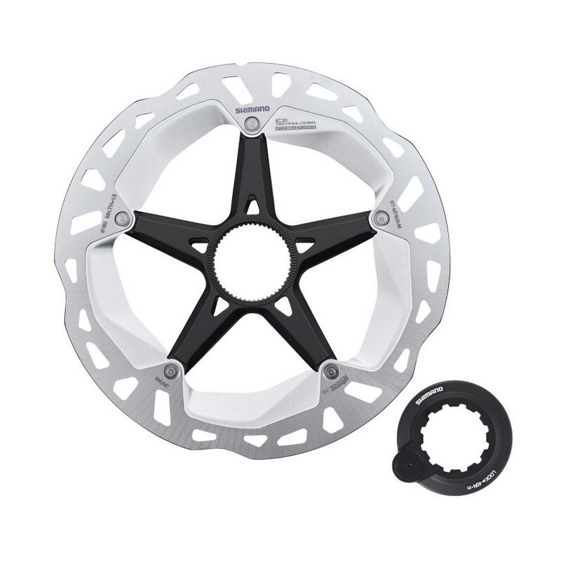 disco freno e-bike rt-mt800 ice-tech freeza 203mm center lock con magnete anello
