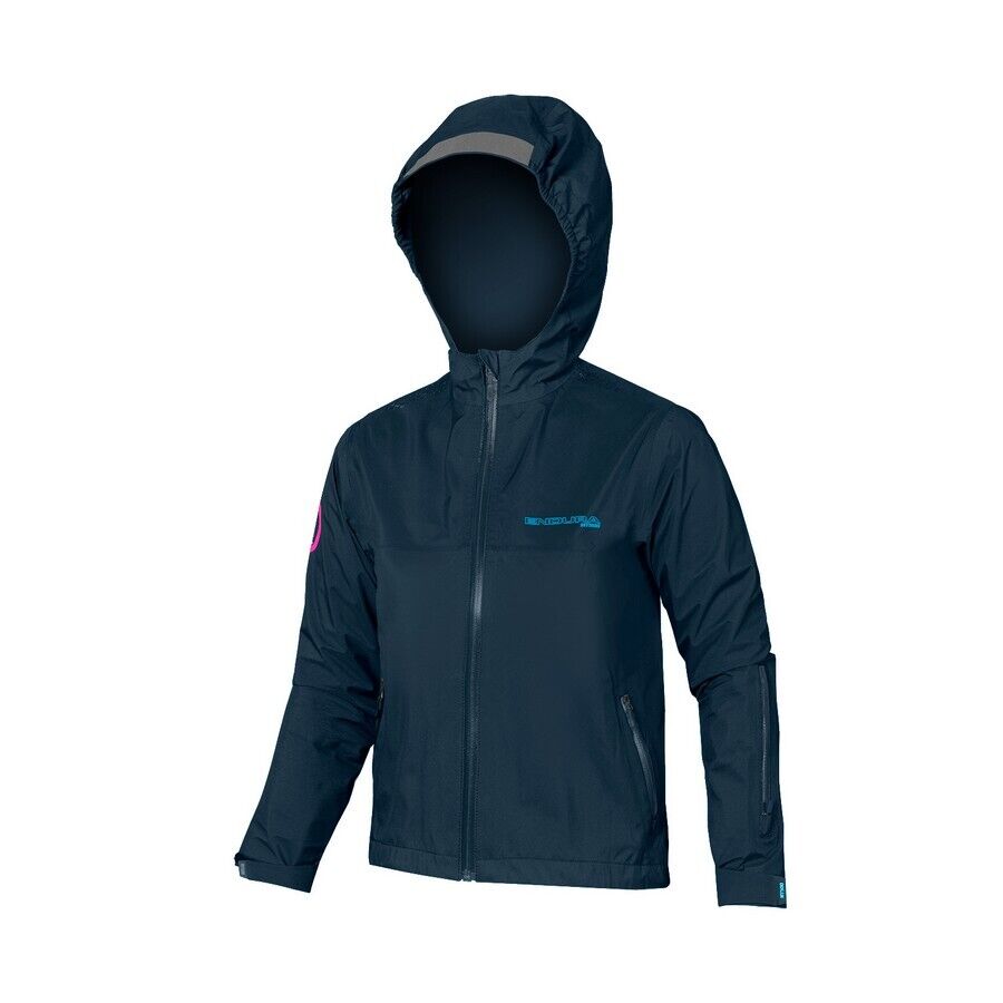 antipioggia/antivento mt500jr waterproof jacket bambino ink blue Endura Abbiglia