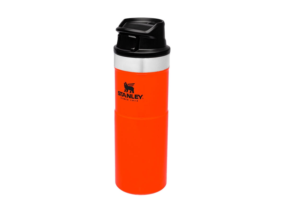 Stanley CLASSIC TRIGGER-ACTION TRAVEL MUG 16oz /470ml Blaze Orange