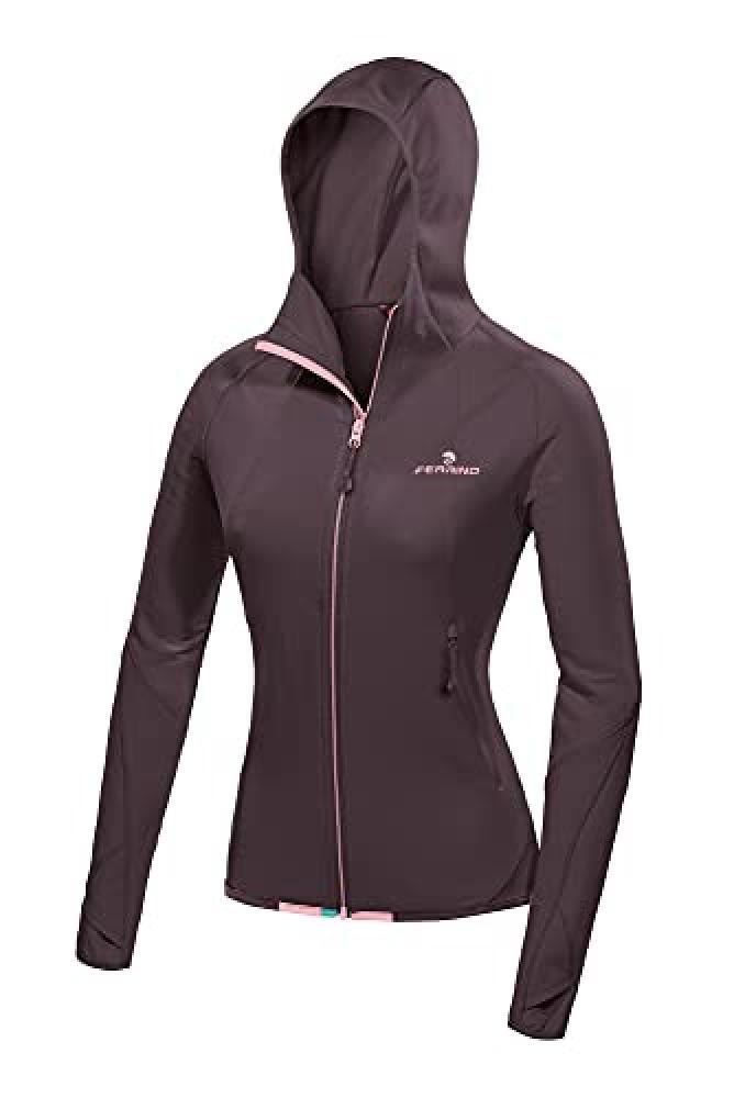 (TG. M) Ferrino Rozes Jacket Woman TG M, Cordovan - NUOVO