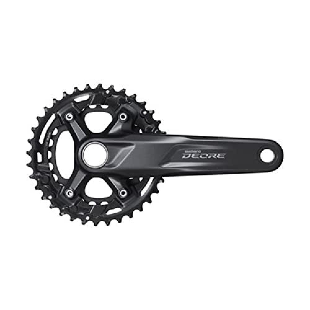 (TG. 36 / 26 teeth) SHIMANO, FC-M5100 DEORE 2x11S Crankset 36/26 x 175mm Unisex