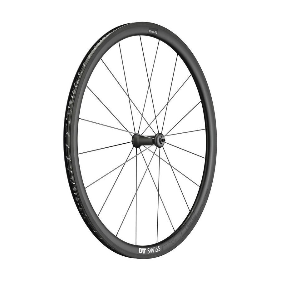 ruota anteriore prc 1400 spline 28 18mm qr 5x100mm freno al cerchio DT Swiss Bic
