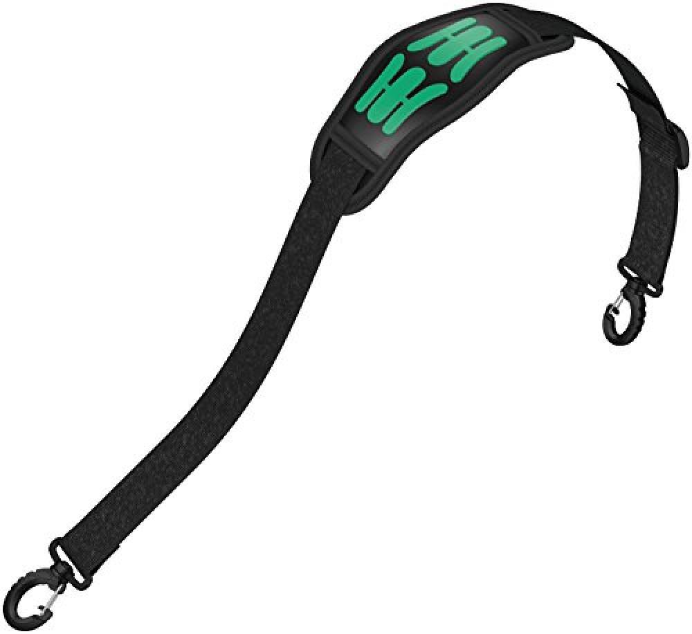(TG. Size) Wera Tools 05004355001 Cassetta attrezzi Nero, Verde tracolla - NUOVO
