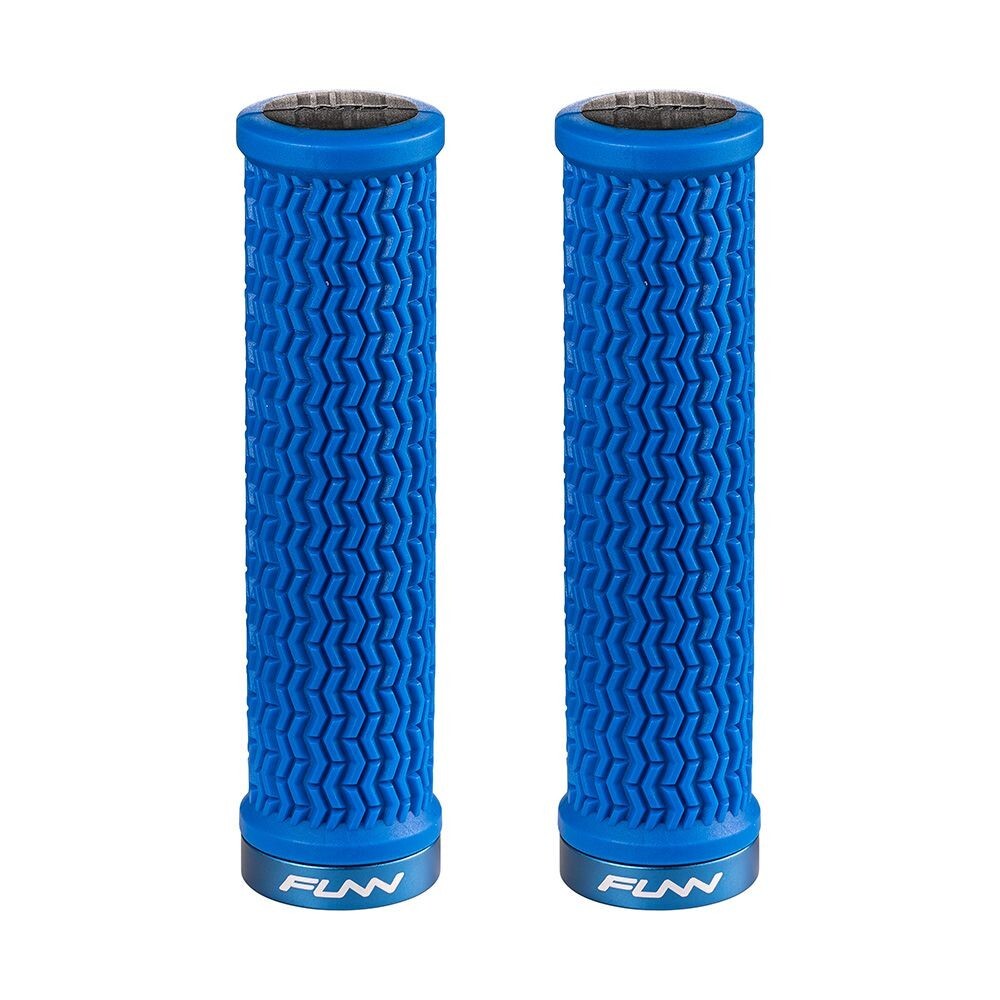 Manopole Funn HOLESHOT con bloccaggio blu