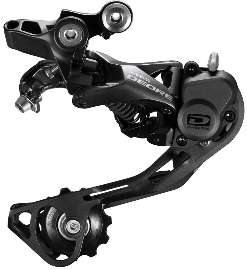 Shimano RD-M6000 Deore 10-speed Shadow&#43; design rear derailleur, SGS, black