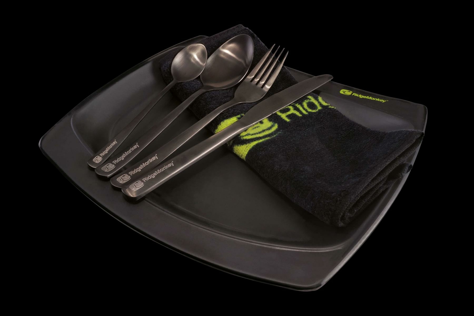 RidgeMonkey Sq Dlx Standard Piastra Set 2021 / Carpa Pesca Cucinare