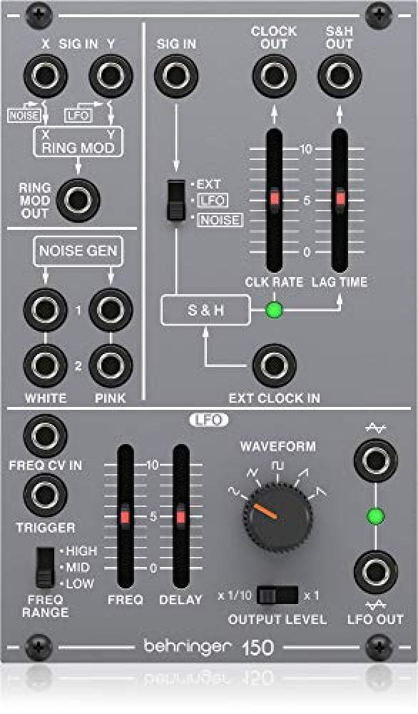 Behringer 150 RING MOD/NOISE/S&H/LFO Legendary Analog Ring Modulator/Noise/S&H/L