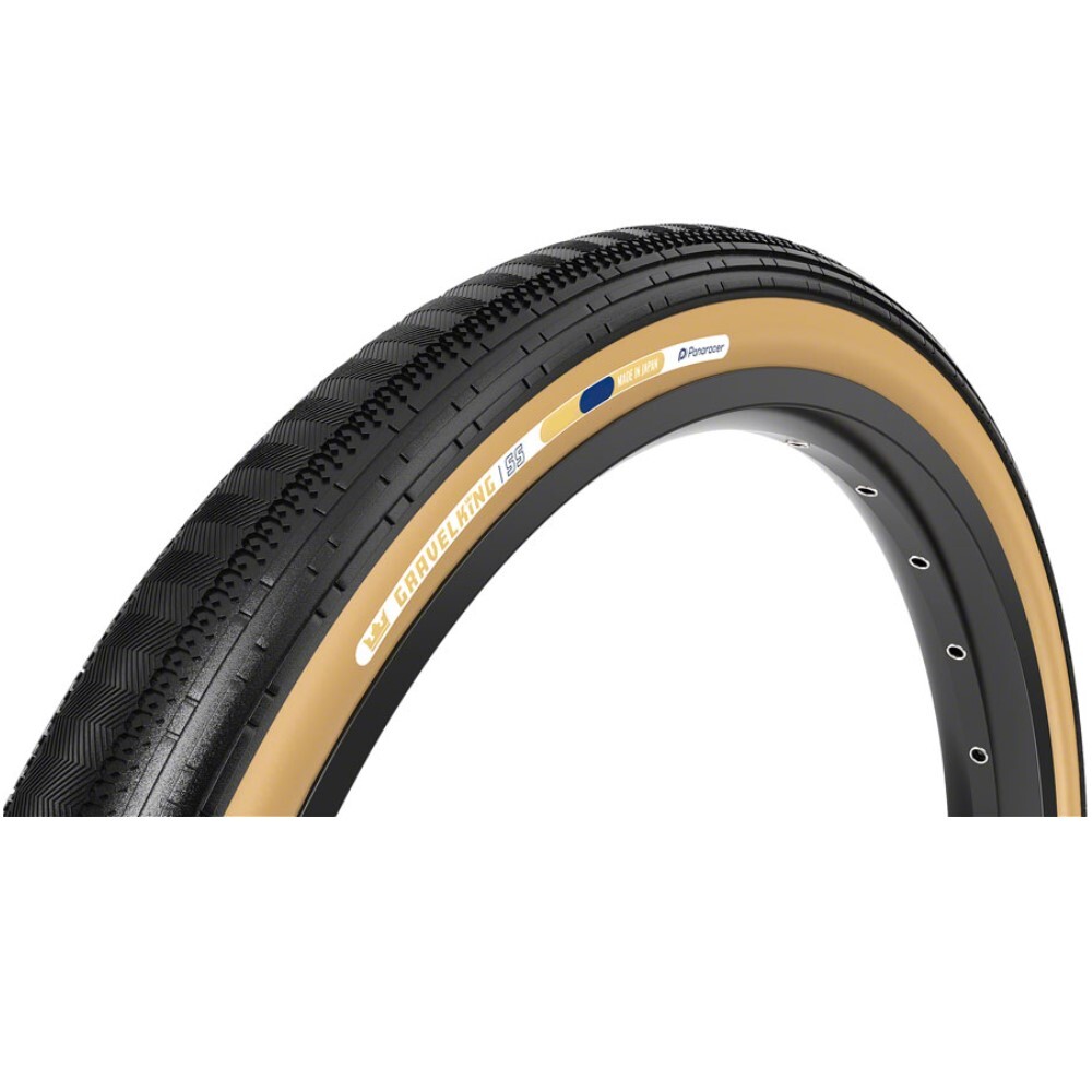 Panaracer Gravelking Ss Pneumatici 700x45 Tubeless Pieghevole Nero/Marrone Semi