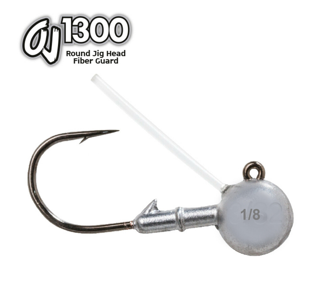 AMI OMTD OJ1300 3,5 GR  1/8OZ HOOK 1  JIG HEAD TESTINA PIOMBATA SPINNING
