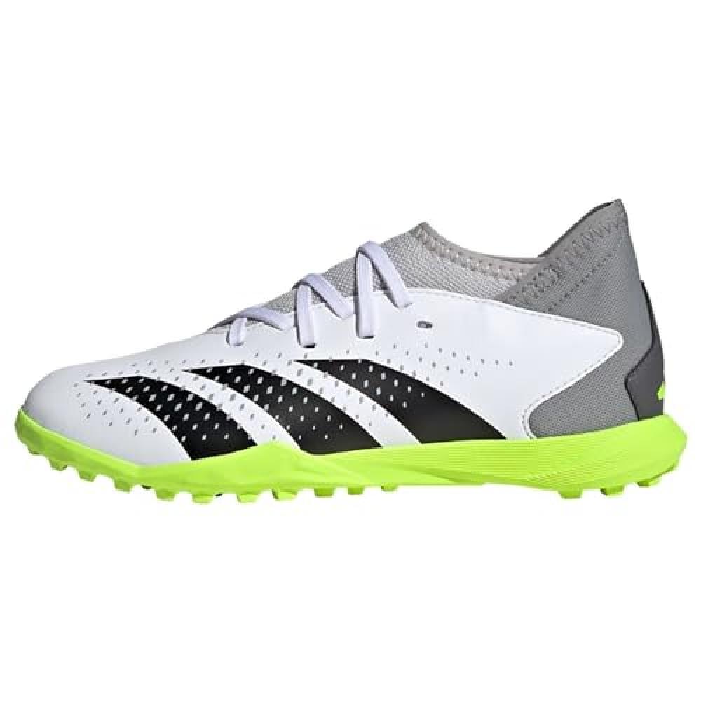 (TG. 38 EU) adidas Predator Accuracy.3 Turf Boots, Football Shoes, Ftwr White/Co