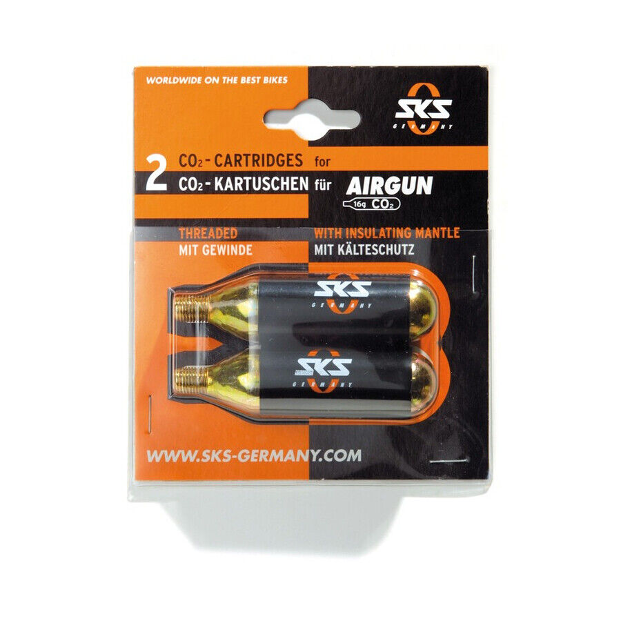 set di cartuccie di ricambio airgun 2 cartuccie SKS bombolette bici