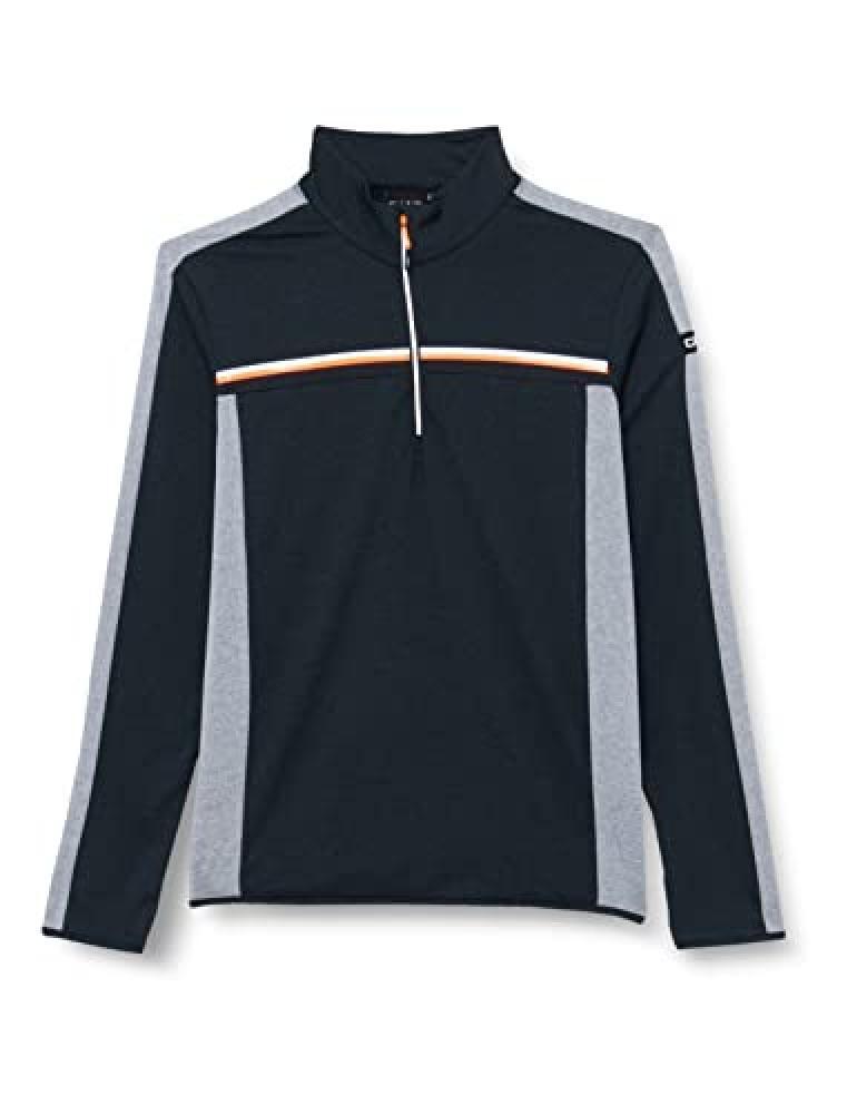 (TG. 54) CMP - Maglia in softech da uomo, Nero Mel., 58 - NUOVO