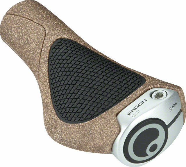 Ergon GC1 Biokork Impugnature Nero/Marroncino