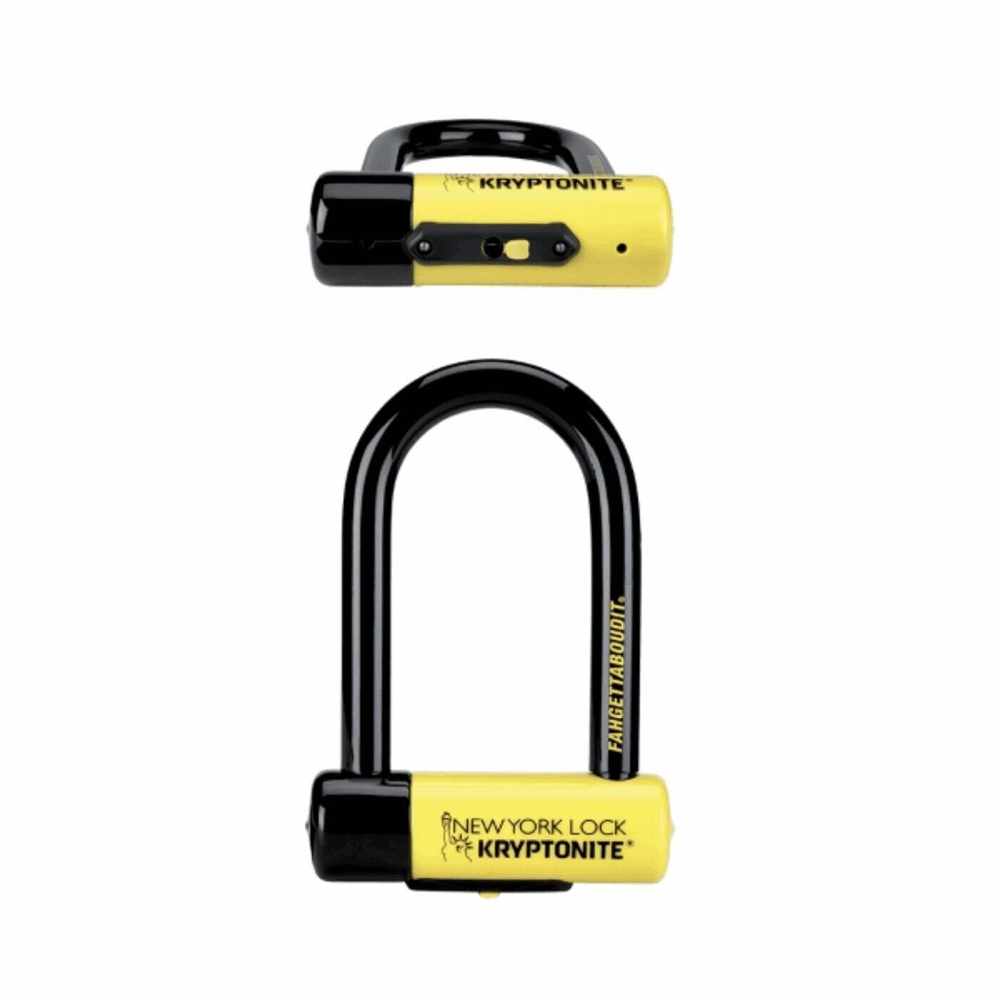 U-lock new york fahgettaboudit mini double deadbolt 18mm con chiave Bici