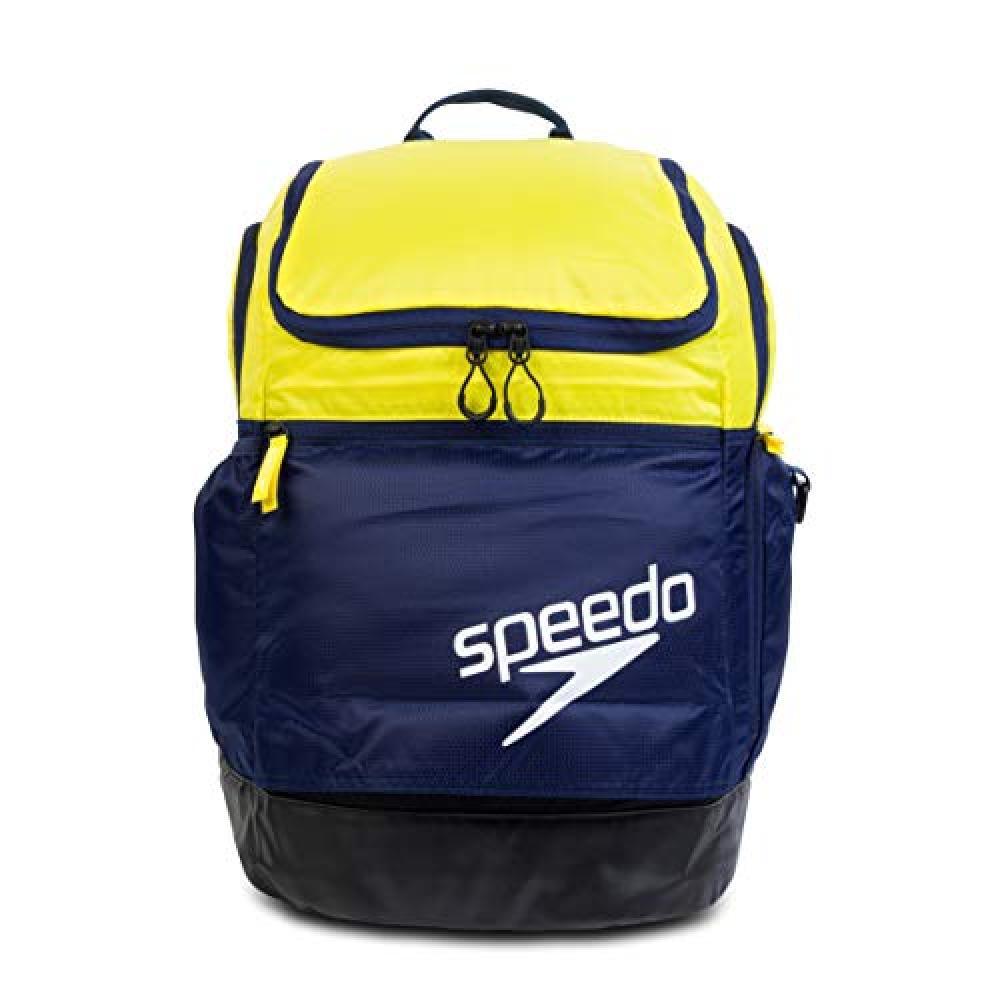 (TG. Taglia Unica) Speedo Unisex Adulto Teamster 2.0 Rucksack 35L Zaino, Navy/Gi
