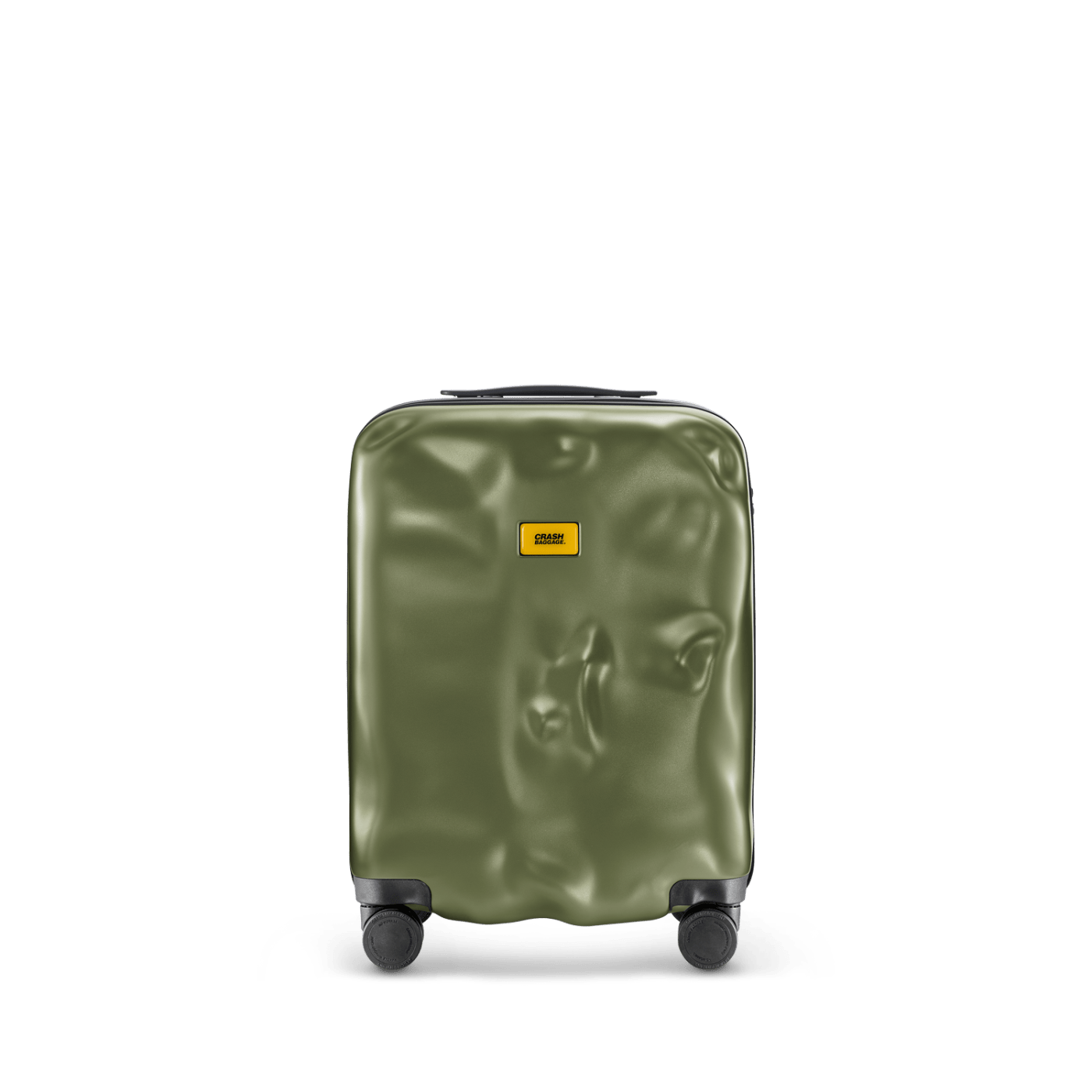 TROLLEY ICON CABIN 4W OLIVE CRASH BAGGAGE