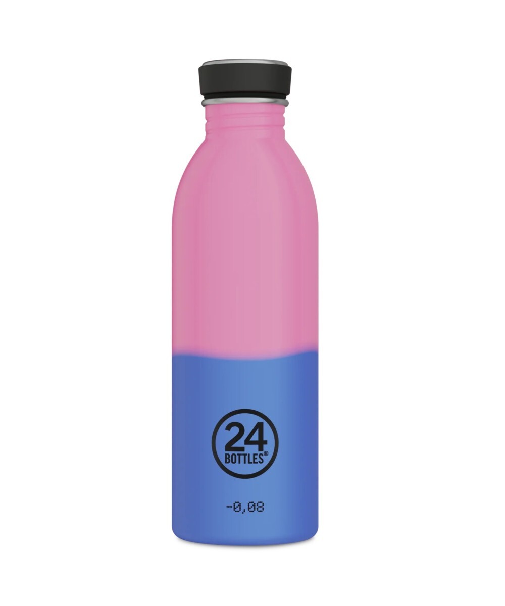 24 Bottles Urban Reactive bottiglia in acciaio inox, 500 ml pink blue Rosa 80593