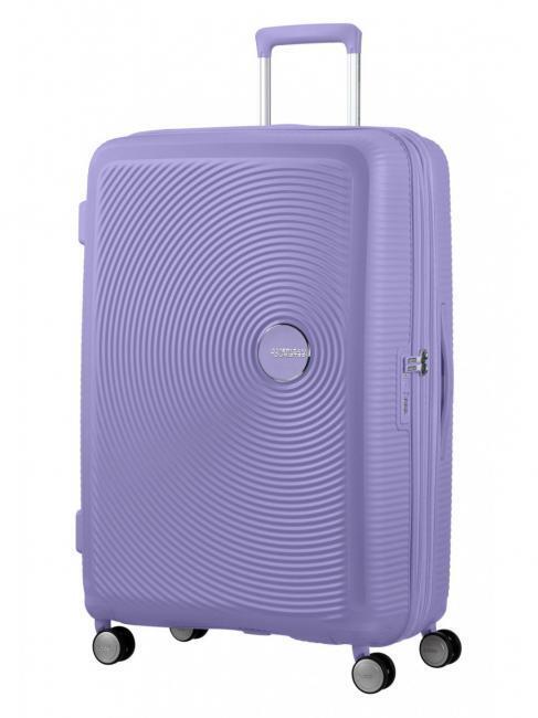 TROLLEY AMERICAN TOURISTER soundbox spinner 77/28 tsa exp LAVENDER Grande  scelt