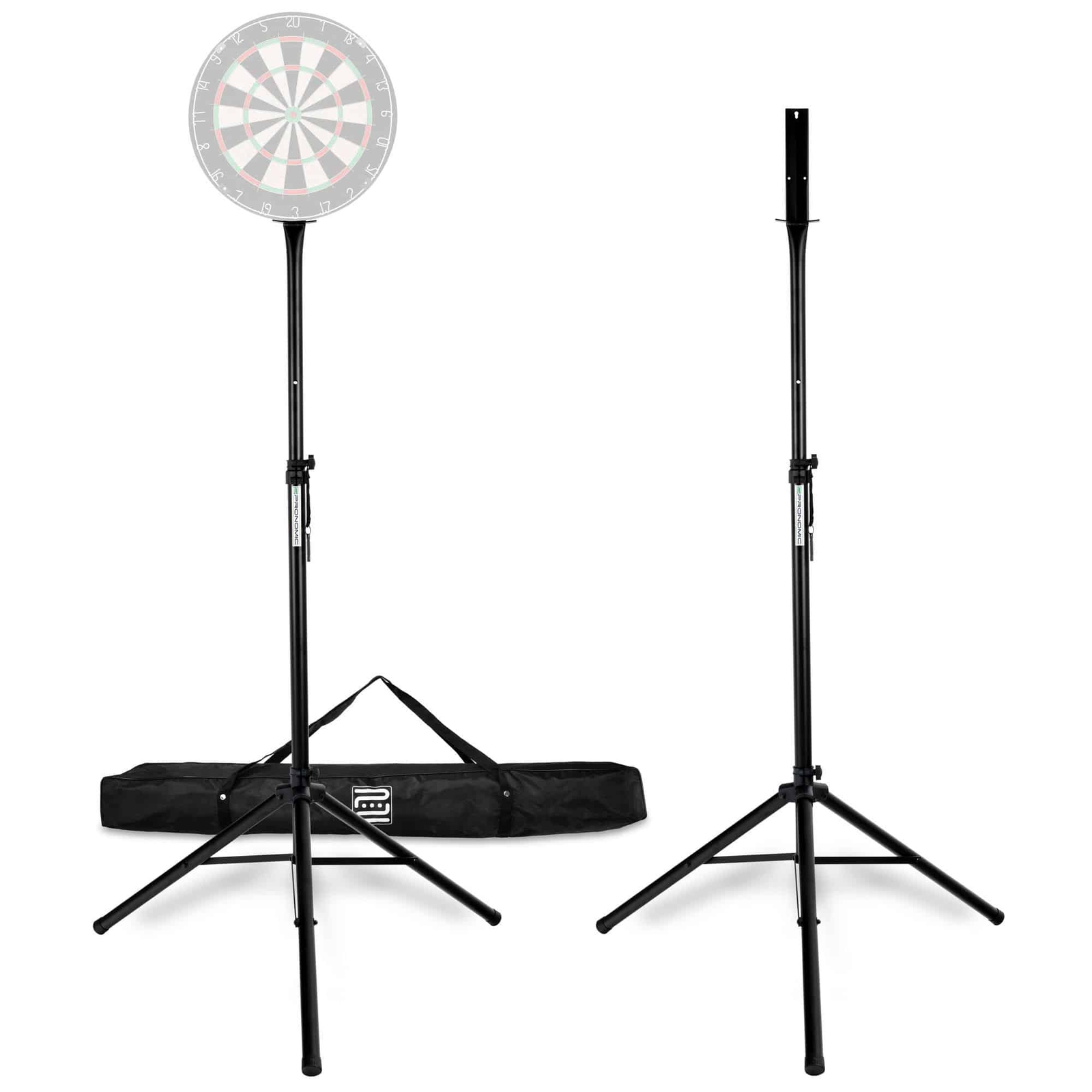 Supporto Bersaglio Freccette Stativo Dartboard Asta Dardo Regolabile Stand Borsa