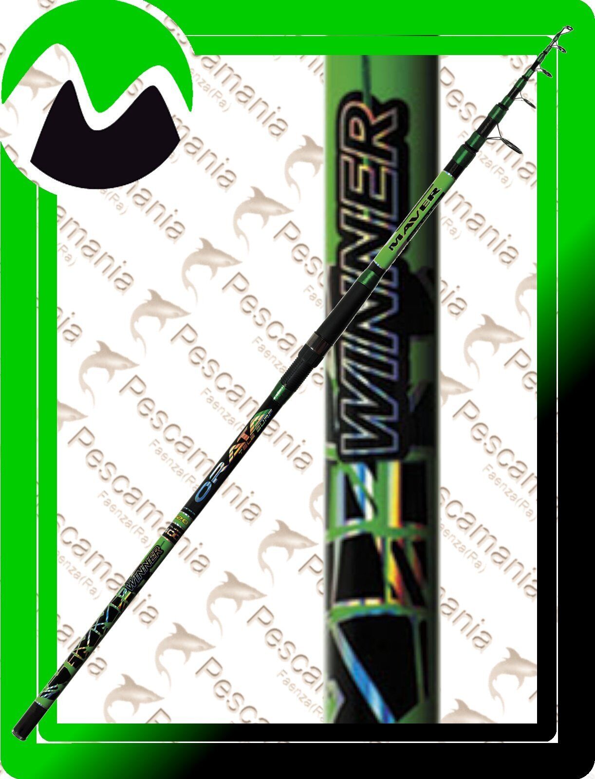 Canna Maver WINNER TRAVEL SURF ORATA 140G 4M W/GUIDES