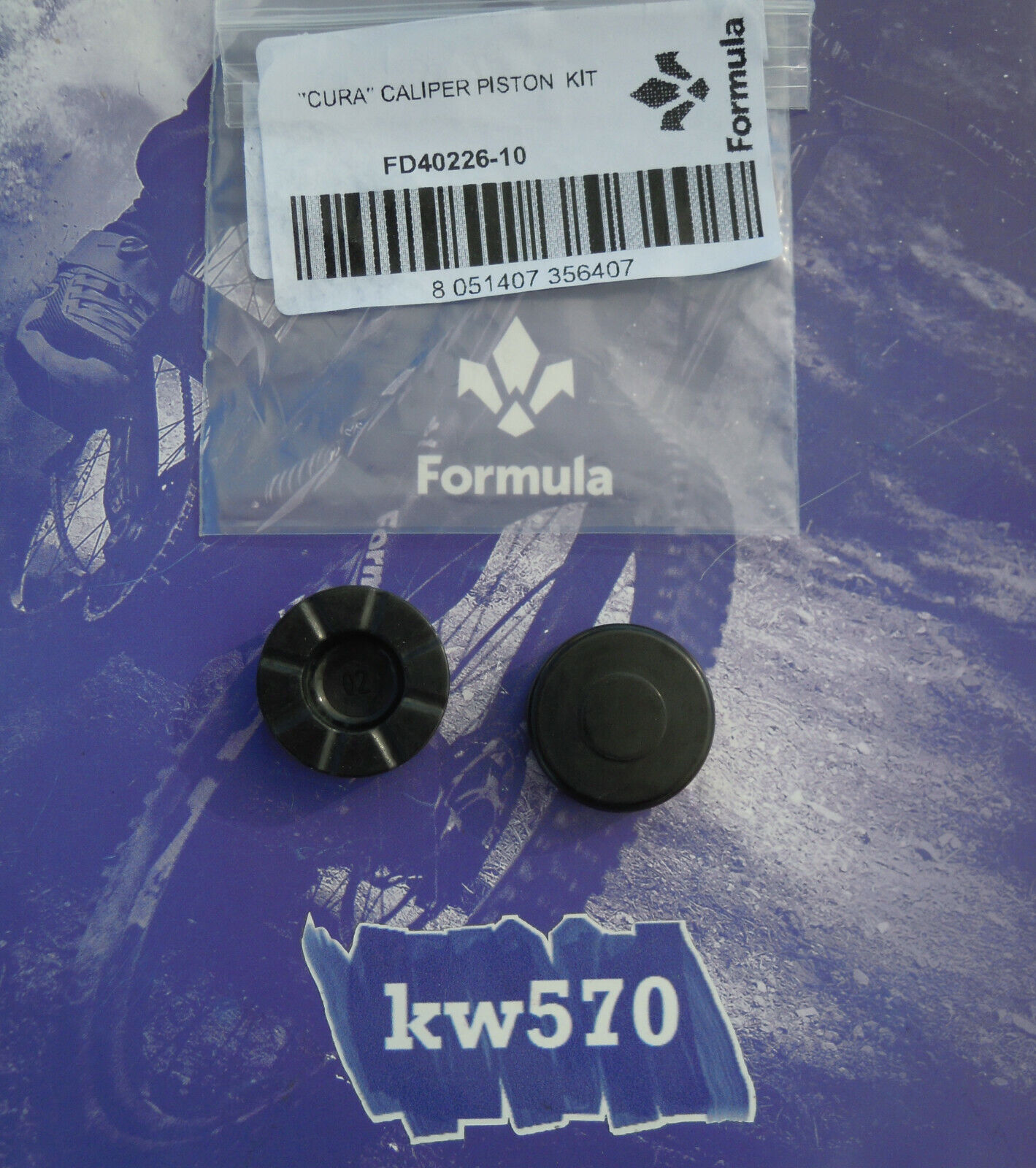 Formula - Kit pistoni per pinza Formula Cura/Cura X FD40226-10 - NEW