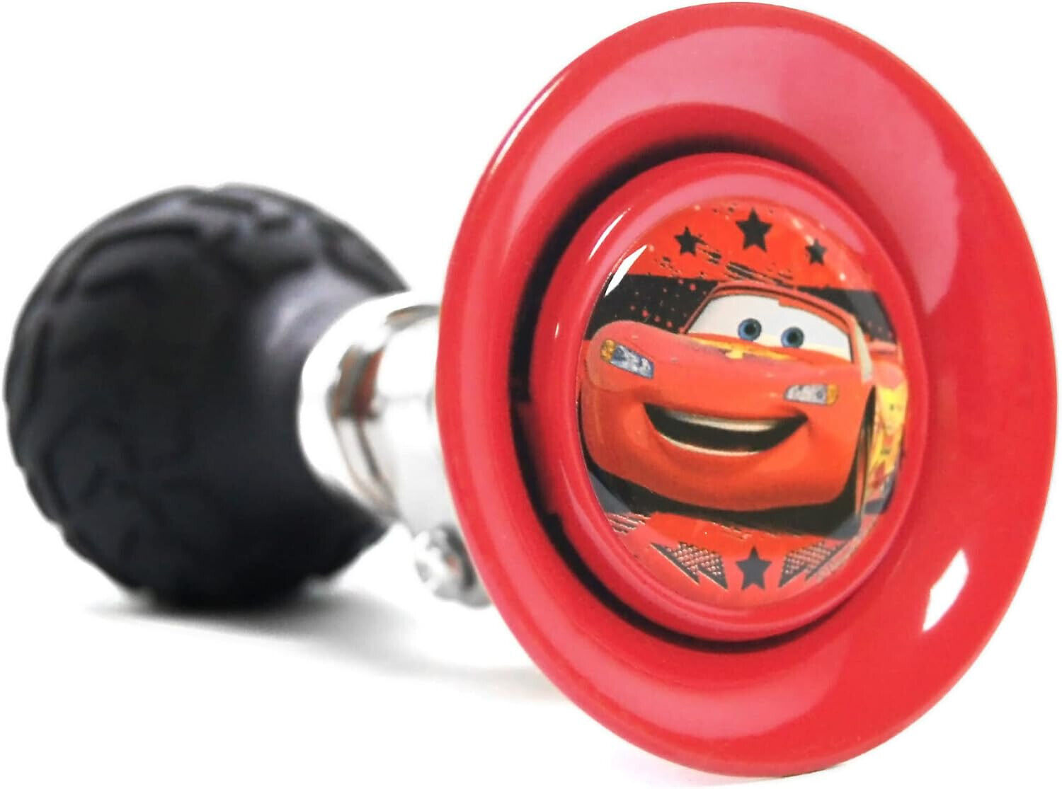 Campanello Bicicletta Disney CARS McQueen Pompetta Nera